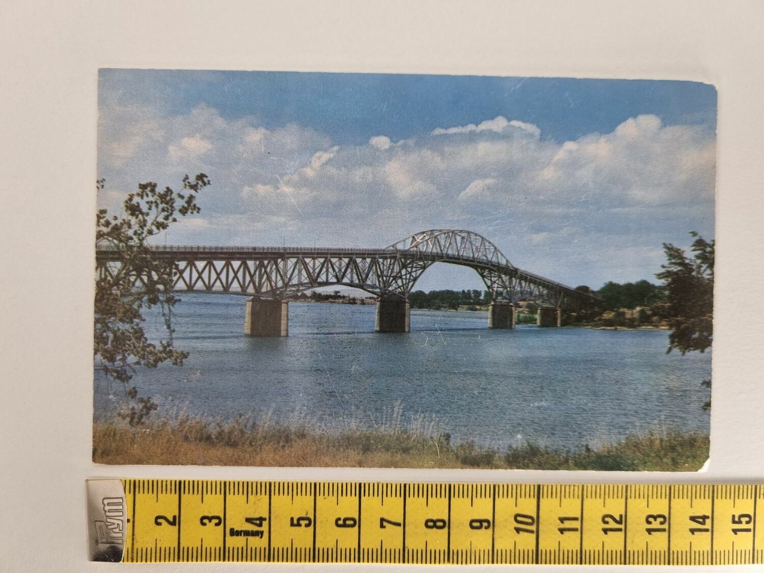 Vykort Vykort LAKE CHAMPLAIN BRIDGE AT CHIMNEY POINT