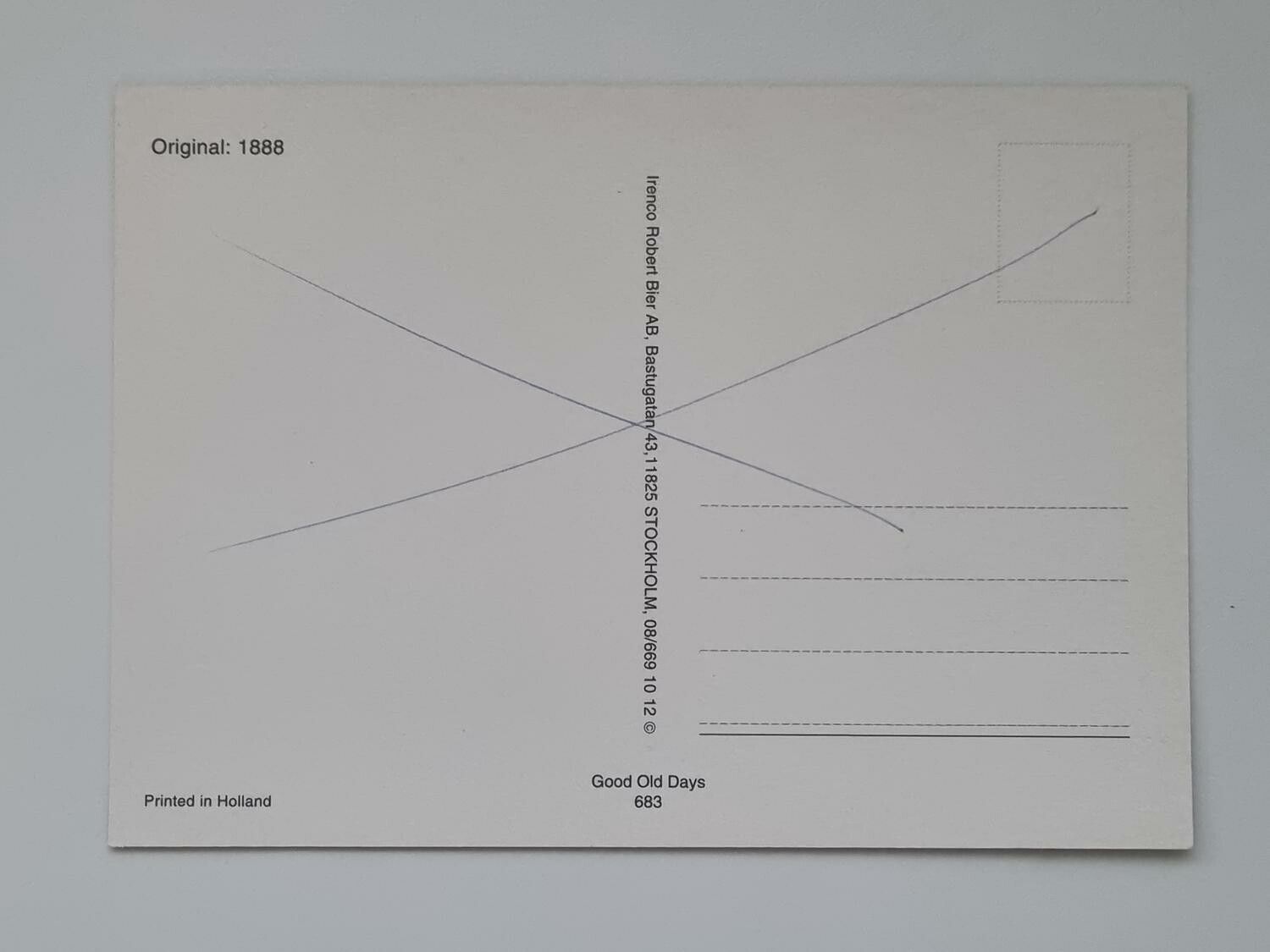 Vykort - Kerub / änglar, Good Old Days 683