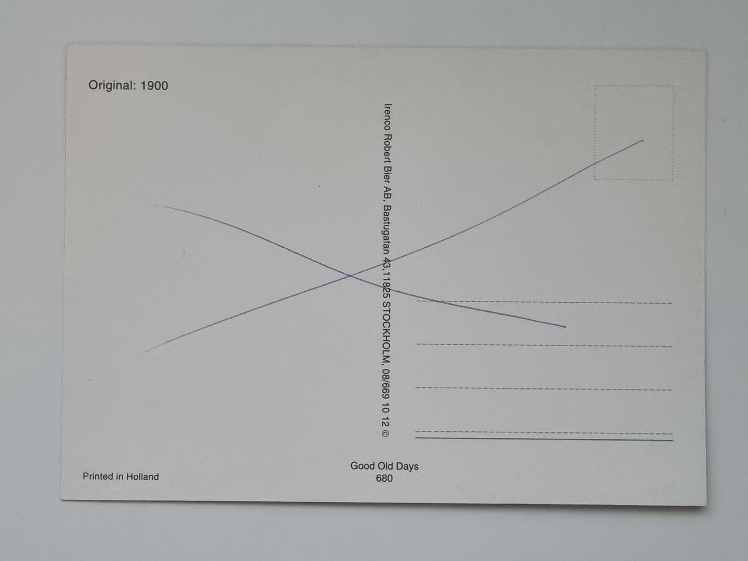 Vykort - Kerub / änglar, Good Old Days 680