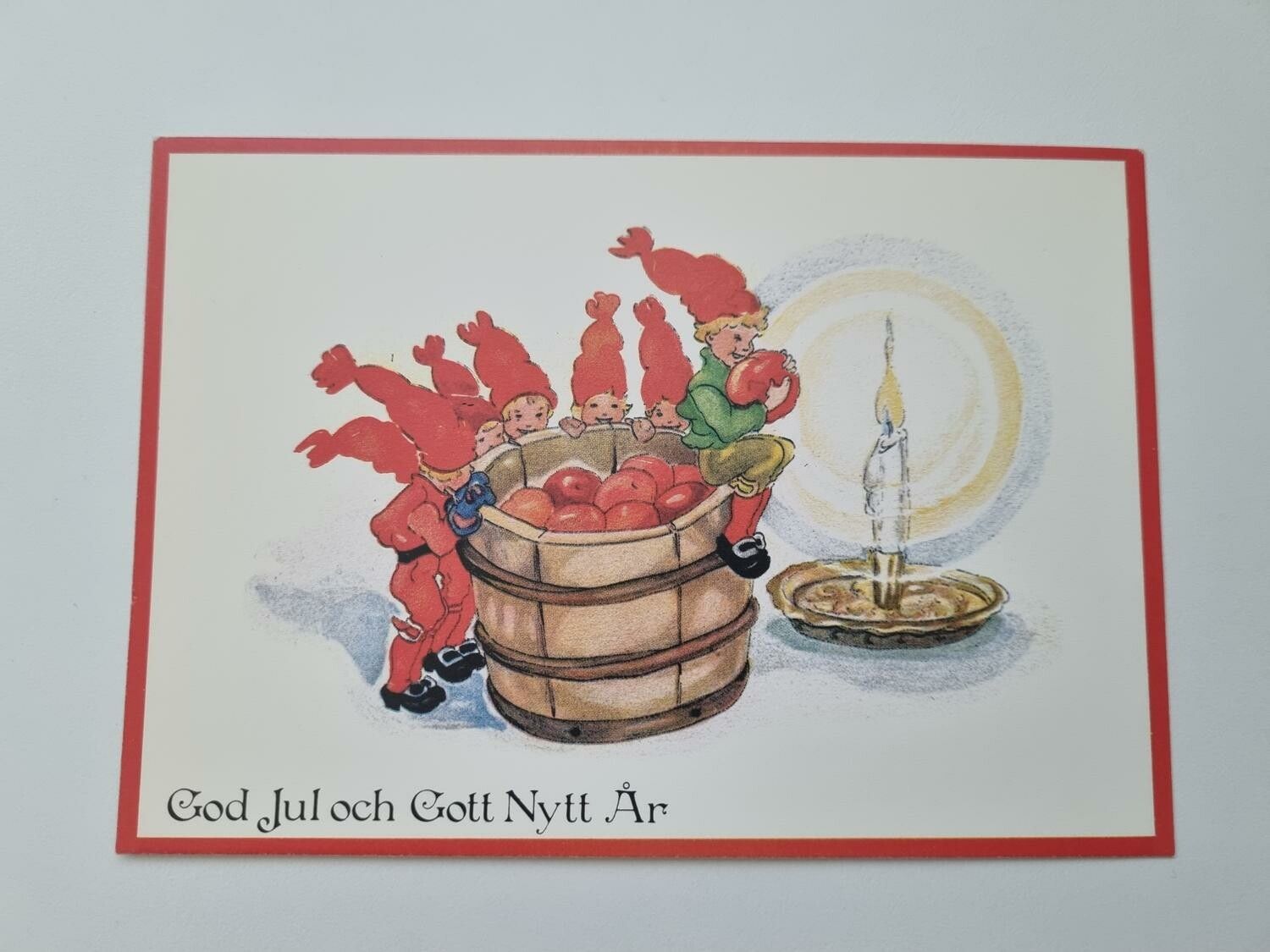 Vykort - Julkort, God Jul och Gott Nytt År