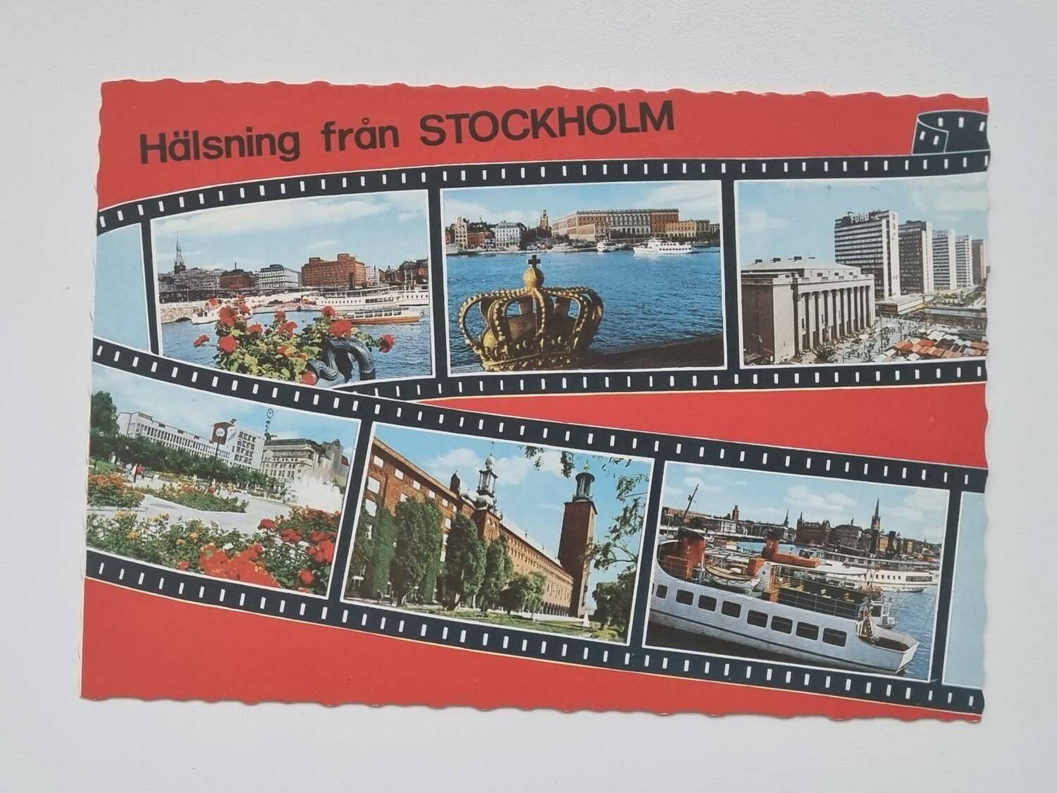 Vykort - Hälsning från Stockholm