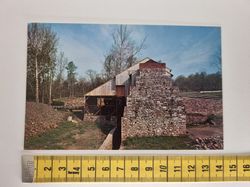Vykort HOPEWELL FURNACE AND WATER WHEEL