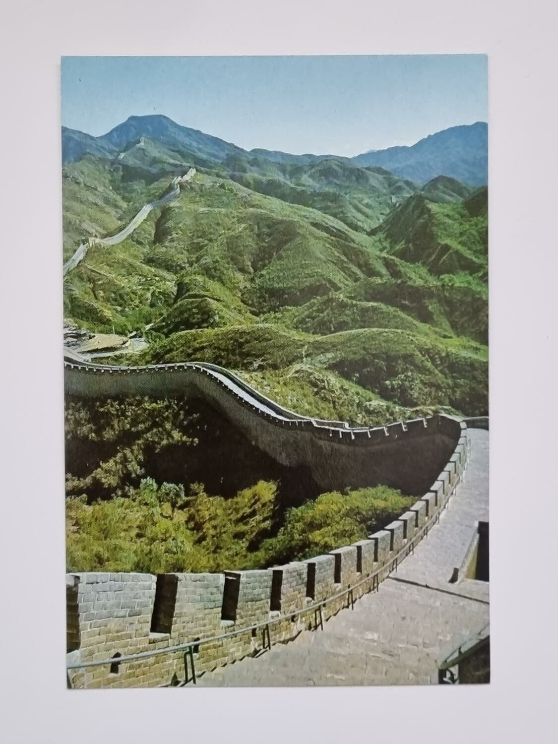 Vykort - Crenellation on the Great Wall