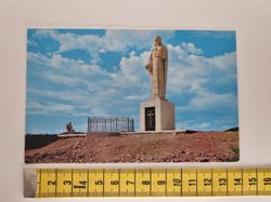 Vykort STATUE OF CHRIST MOTHER CABRINI SHRINE