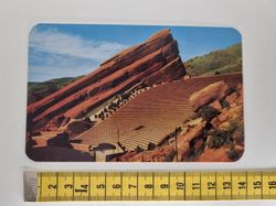 Vykort Famous Red Rocks Theatre
