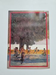 Vykort - "Vi cyklar" av Tom McNeely