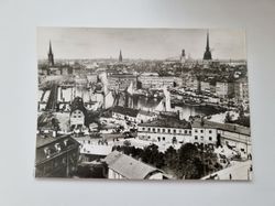 Vykort - Utsikten från Katarinahissen 1906