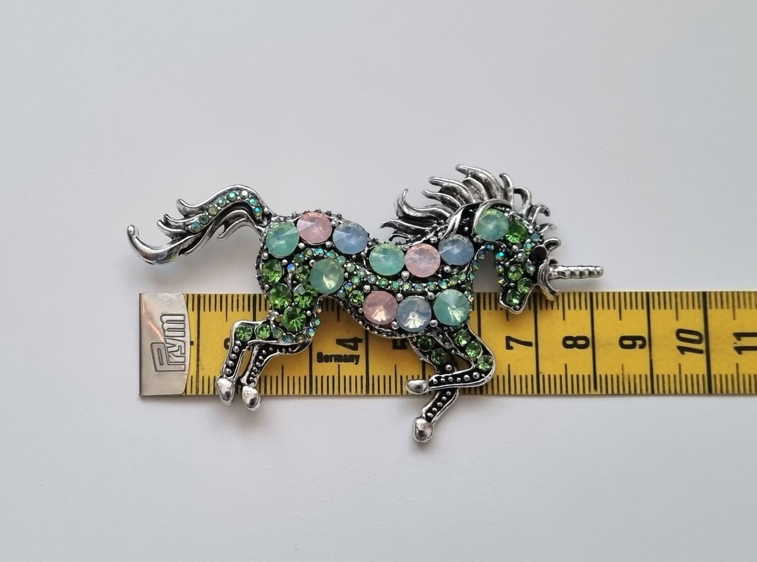 1 st detaljrik brosch hänge - Enhörning