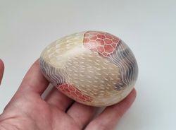 Tungt stenägg / marmorägg (367 gram)