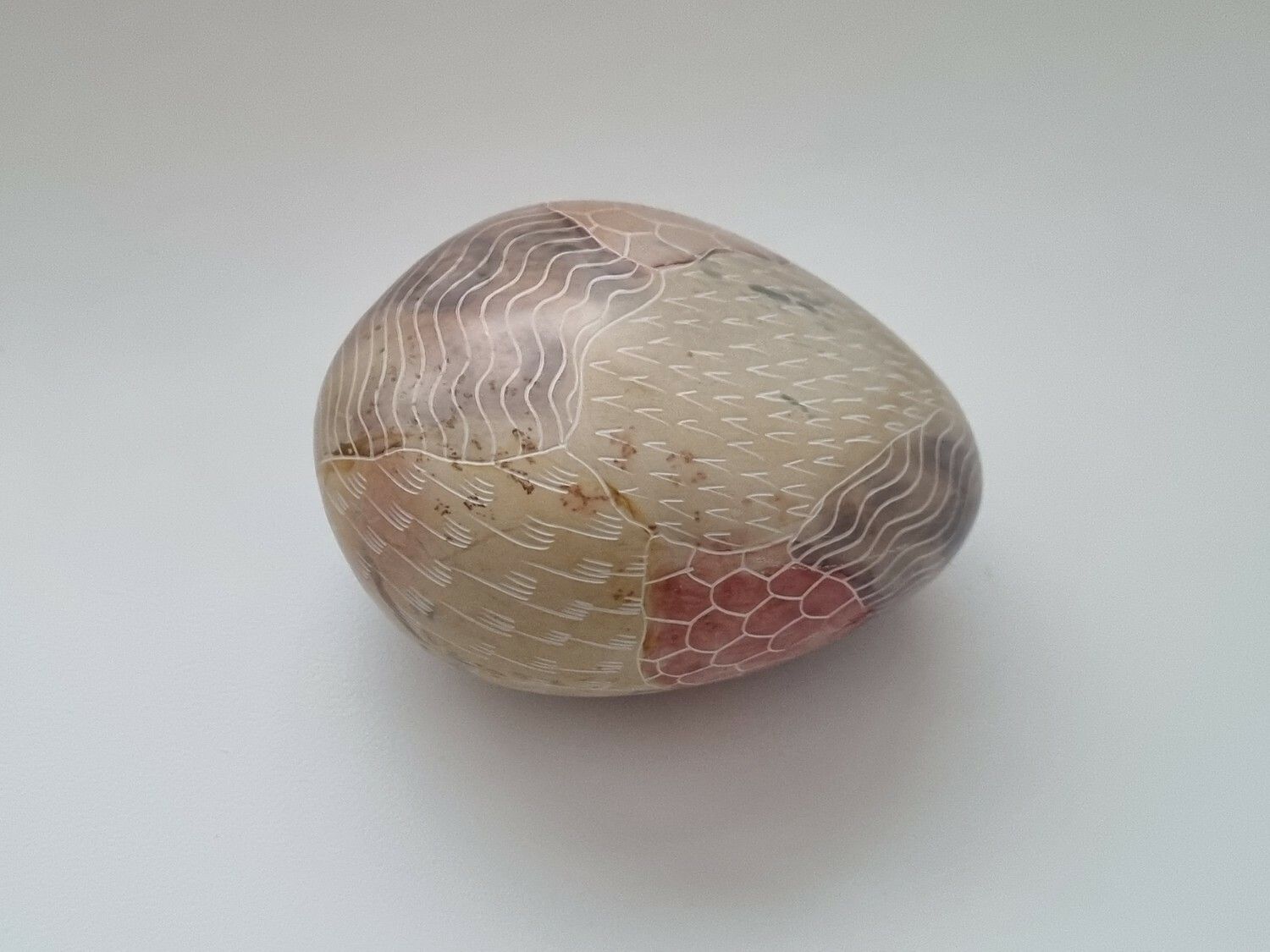 Tungt stenägg / marmorägg (367 gram)