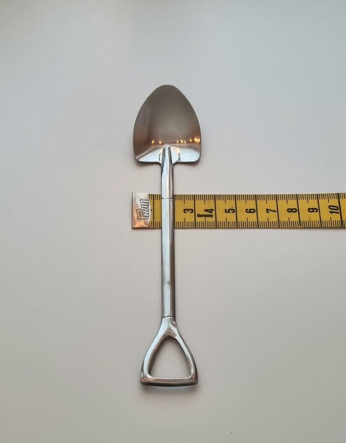 Rolig liten spade, miniatyrspade,  trädgårdsspade i rostfritt stål