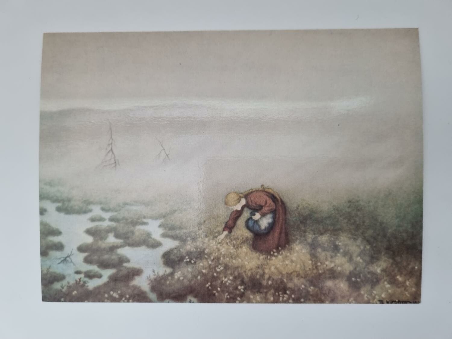Vykort - Theodor Kittelsen, Myrull