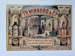 Vykort - Th. Winborg & Co., Stockholm