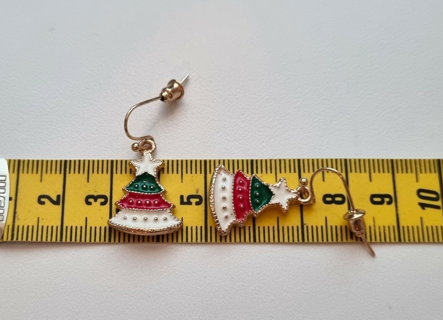 Örhängen Julgran i tre olika färger (variant 2)