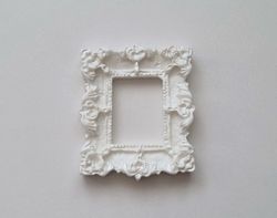 Miniatyr tavelram, ram - till dockhus, tittskåp med mera (variant 10)