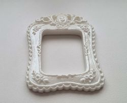 Miniatyr tavelram, ram - till dockhus, tittskåp med mera (variant 9)