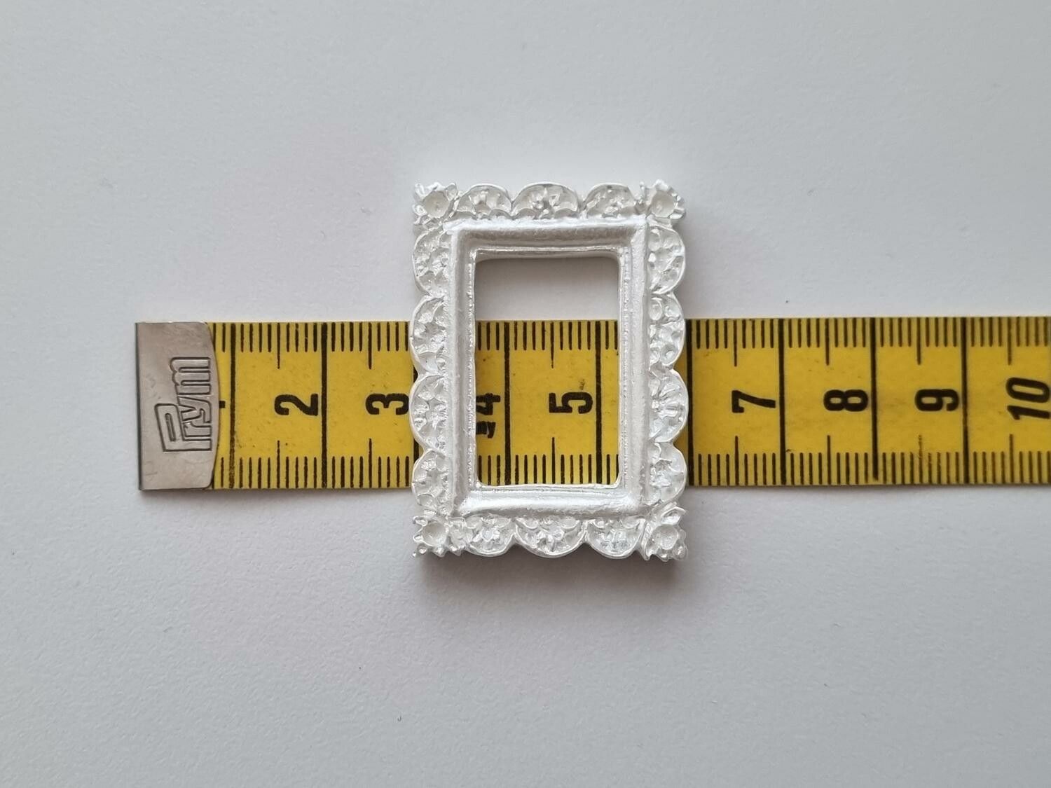 Miniatyr tavelram, ram - till dockhus, tittskåp med mera (variant 13)