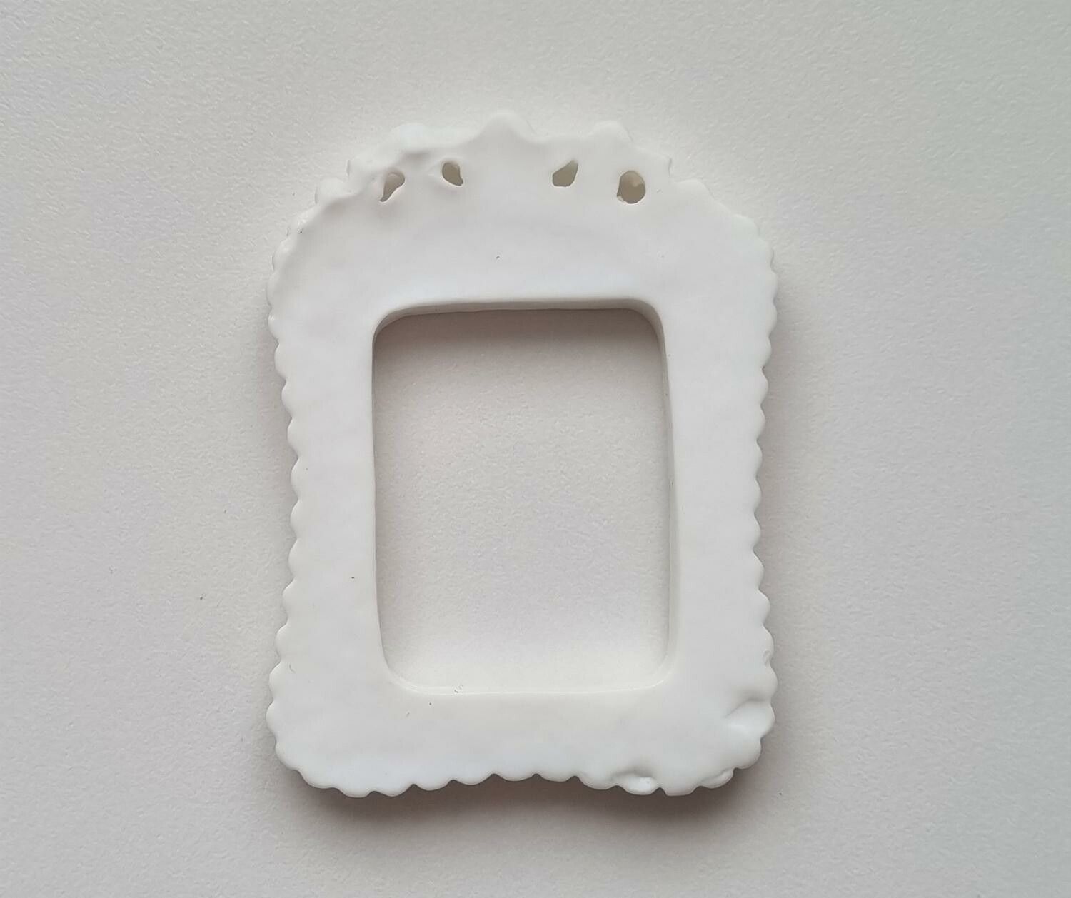 Miniatyr tavelram, ram - till dockhus, tittskåp med mera (variant 9)
