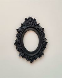 Miniatyr tavelram, ram - till dockhus, tittskåp med mera (variant 6)