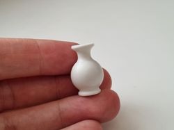 1 st vas, minivas / miniatyr (vit)