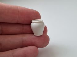 1 st vas, minivas / miniatyr (vit)