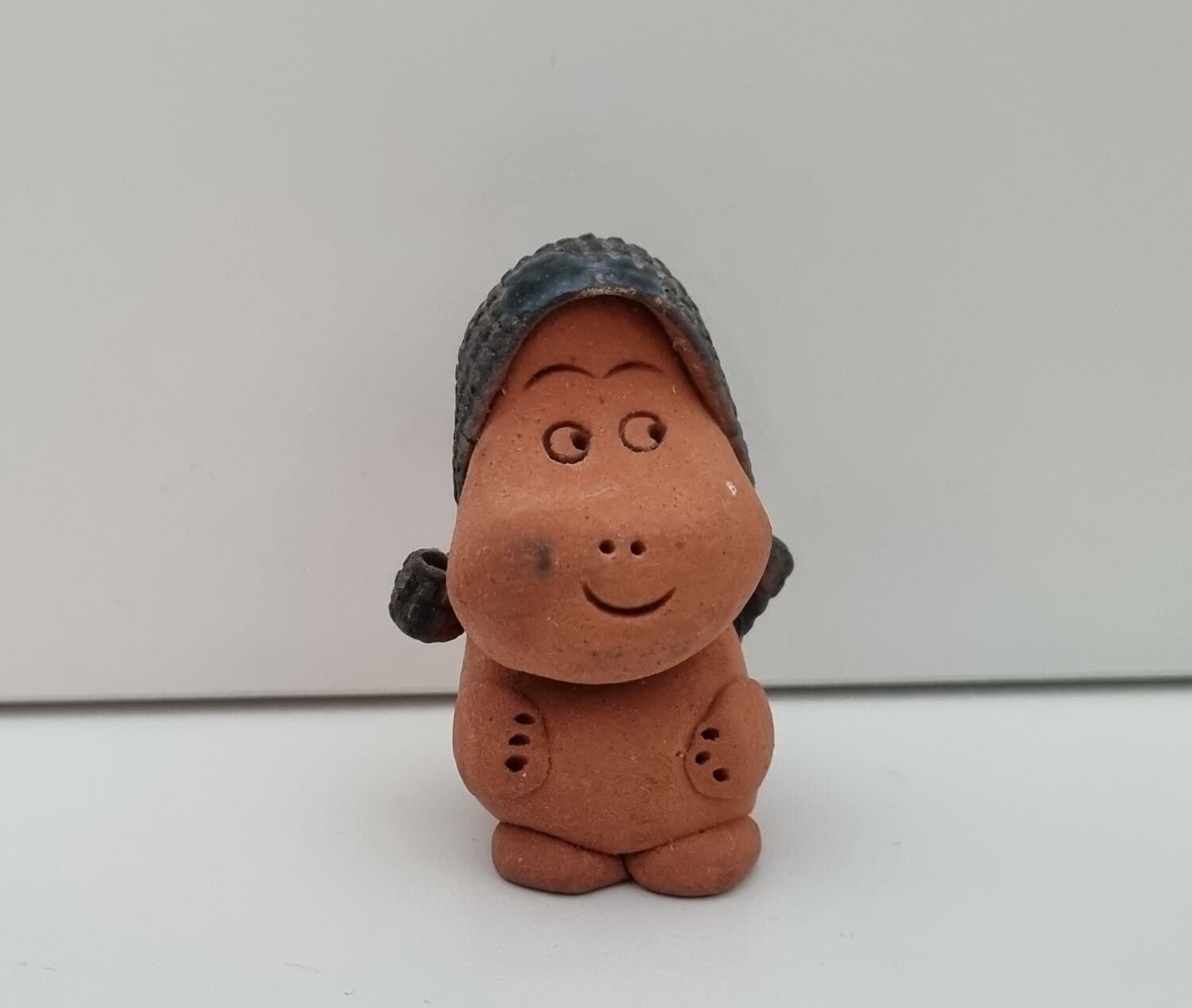 Lerfigur, prydnadsföremål för dekoration