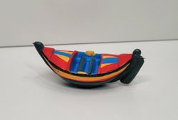 Miniatyrbåt, minibåt i plast (Portugal)