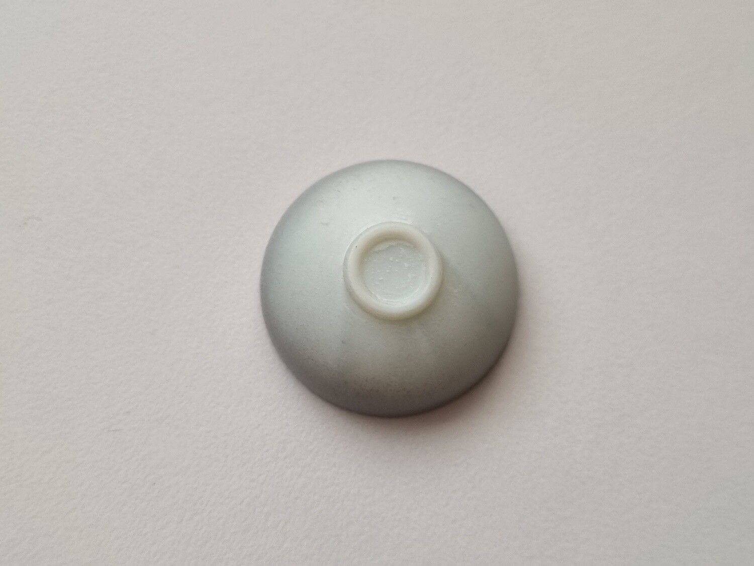 1 st skål, miniskål / miniatyr (grå/vit)