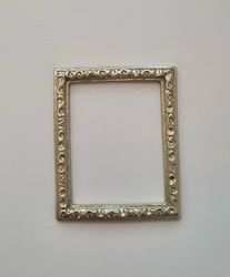 Miniatyr tavelram, ram - till dockhus, tittskåp med mera (variant 8)
