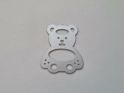 Scrapbooking, dies, cutting dies - Liten nalle / björn