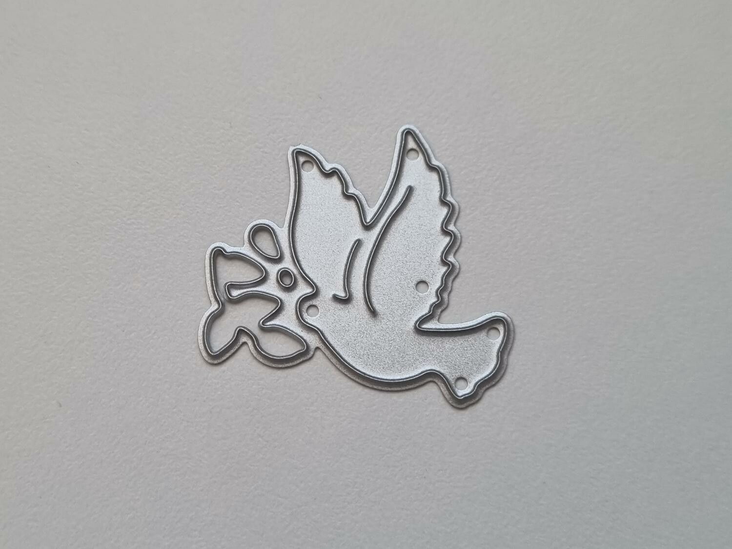 Scrapbooking, dies, cutting dies - Liten fågel