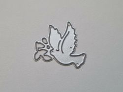 Scrapbooking, dies, cutting dies - Liten fågel