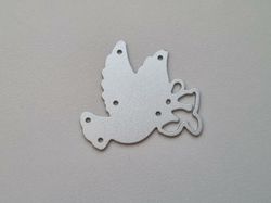 Scrapbooking, dies, cutting dies - Liten fågel
