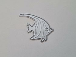 Scrapbooking, dies, cutting dies - Liten fisk