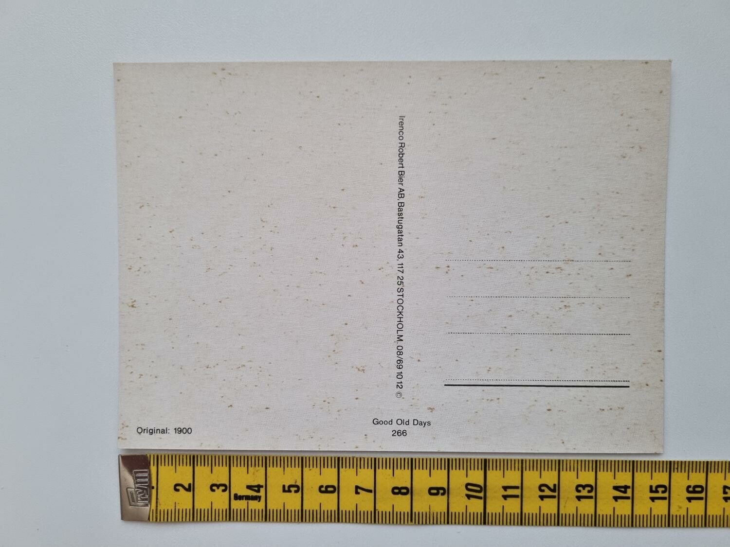 Vykort - Svenskt Smörgårdsbord