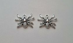 2 st spindlar, berlocker charms miniatyrer