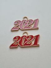 Berlocker Charms - 2021, 2 st i fina färger