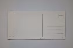 Stort vykort (20,7 x 10,2 cm) Uppsala, Slottet