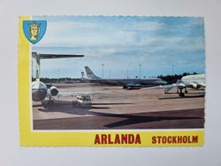 Vykort - Stockholm Arlanda Flygplats
