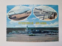 Vykort - Stockholm Arlanda Flygplats