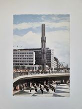 Vykort - Stockholm, Sergels Torg