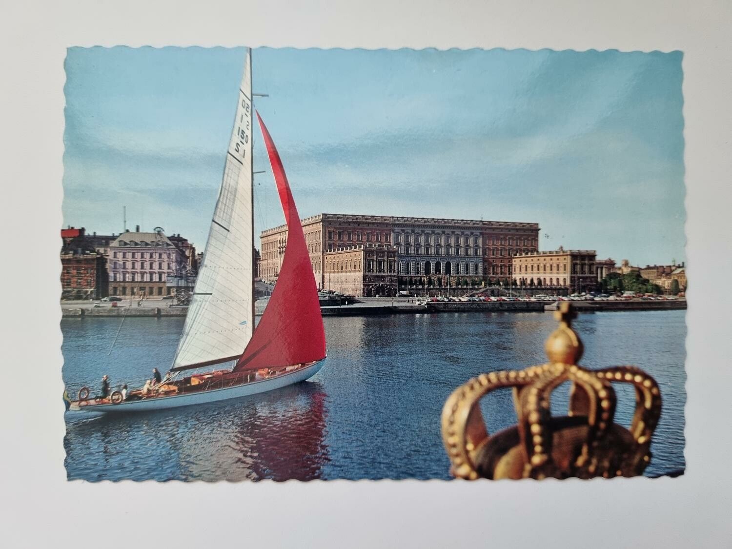 Vykort - Stockholm, kungliga slottet