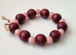 Simpelt litet armband med pärlor