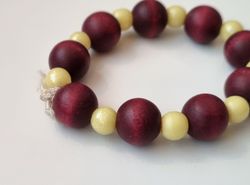 Simpelt litet armband med pärlor