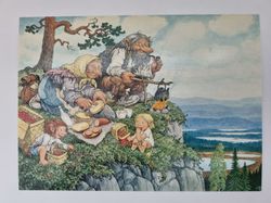 Vykort - Rolf Lidberg, Utflykten