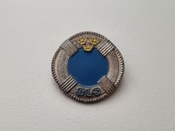 Simmärke SLS. Pin / nålmärke
