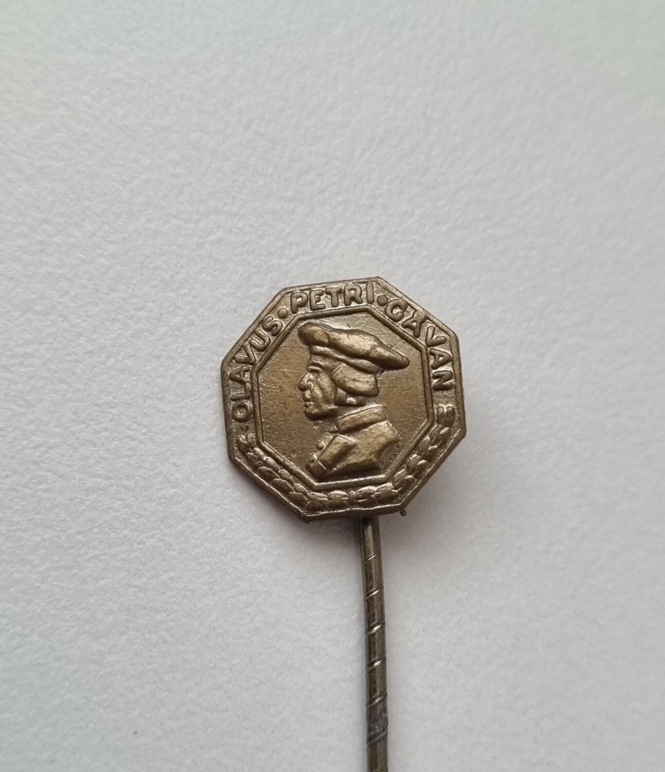 Olaus Petri. Pin / nålmärke