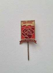 Fred frihet rättvisa SAP 1889-1989, pin / nålmärke