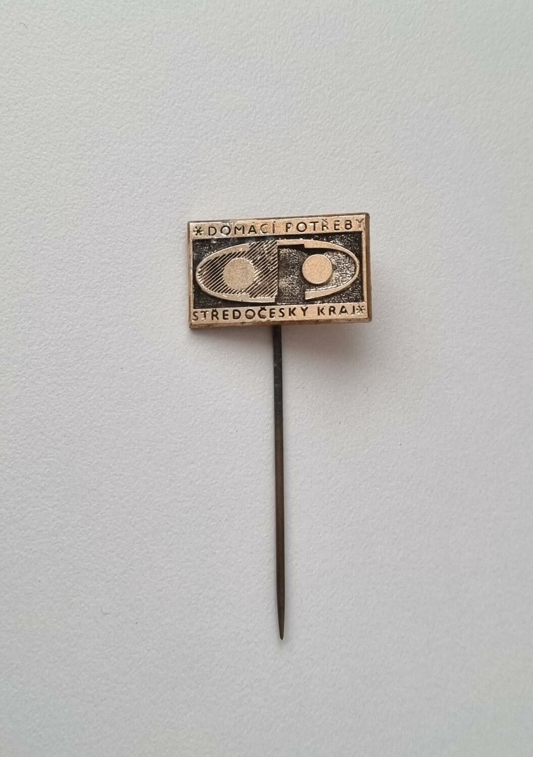 Domaci potreby stredocesky kraj. Pin / nålmärke