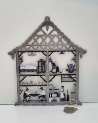 Miniatyrhus i tenn, Wilhelm Schweizer-Diessen, Bavarian House (hus nr 201)